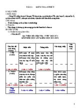Đề kiểm tra 45p Sinh học 6 (Có đáp án)